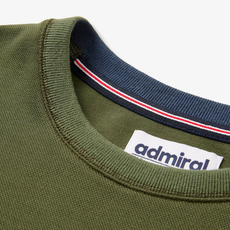 Corrigan Pique Sweatshirt - Green