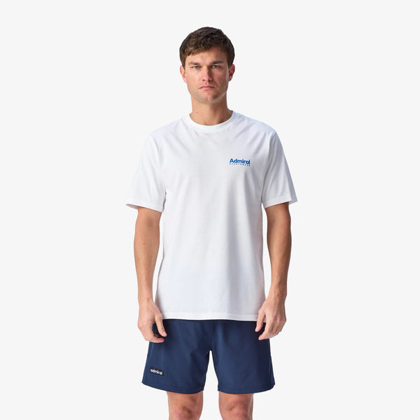 Admiral Ball Graphic T-Shirt - White