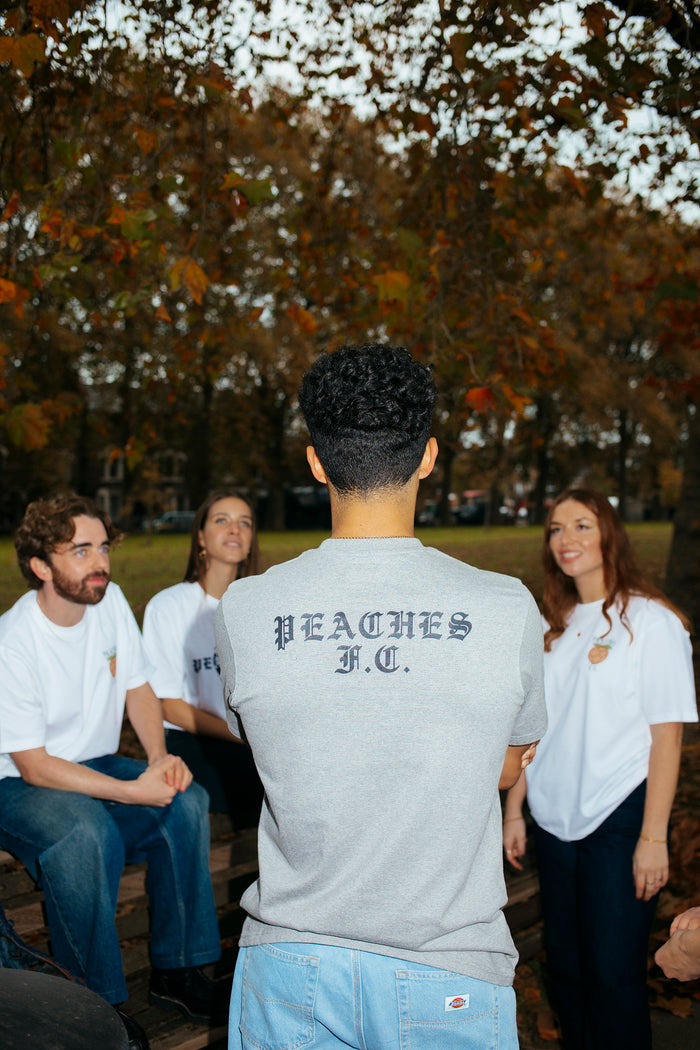 Peaches FC x Admiral Graphic T-Shirt - Grey