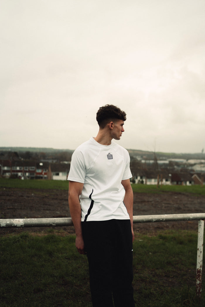 Panel T-Shirt - White