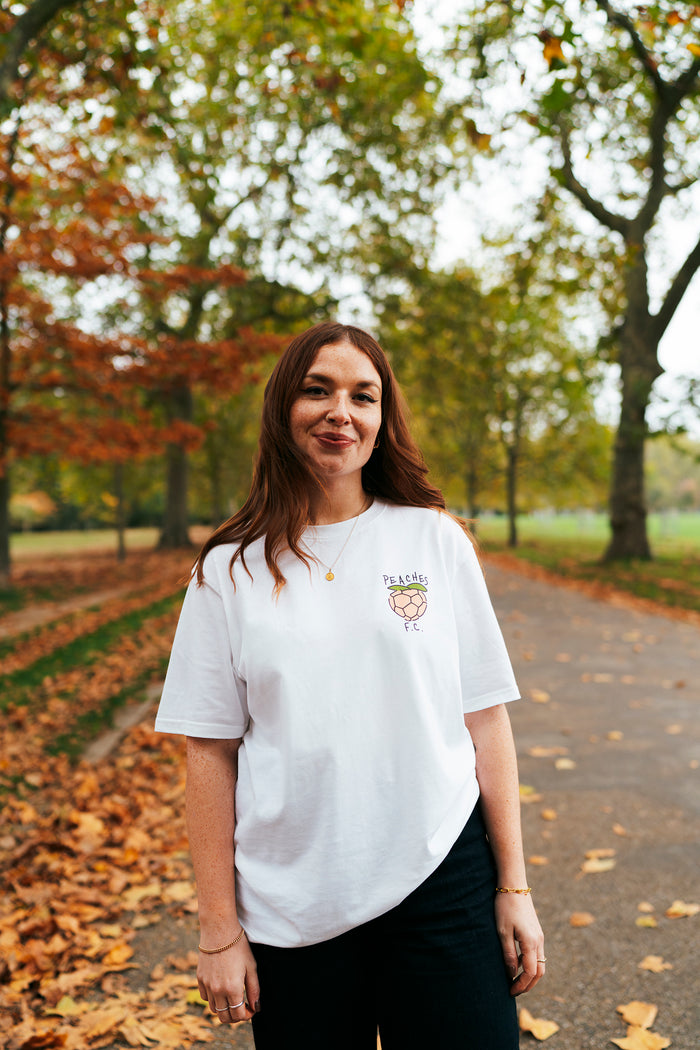 Peaches FC x Admiral Football Graphic T-Shirt