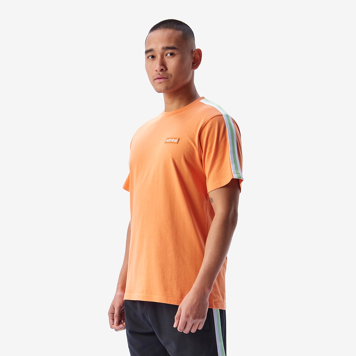 Kelso Tape T-Shirt - Orange - Admiral Sports