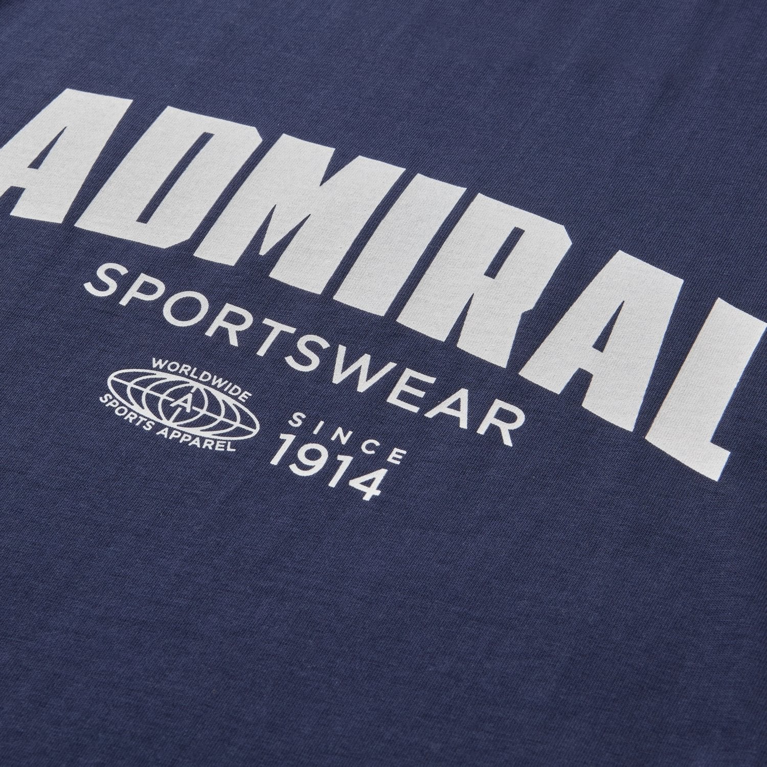 Admiral Athletics Tシャツ ネイビー M Admiral Globe T-Shirt - Navy - Admiral Sports