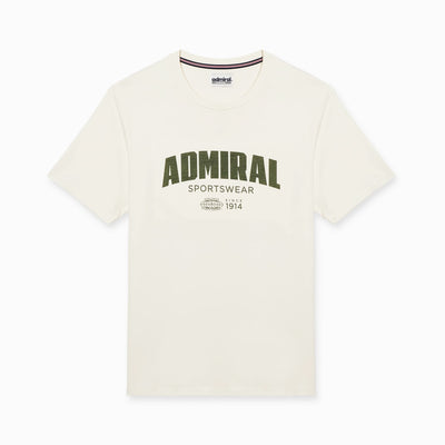 Admiral Globe T-Shirt - Off-White