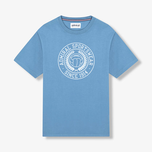 Admiral Laurel Crest T-Shirt - Sky