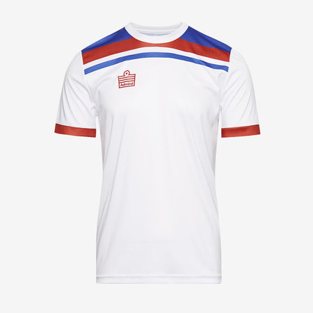 Lion SS Football Shirt - White/Red/Blue
