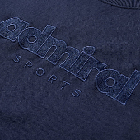 Kennedy Admiral Graphic Sweatshirt - Navy