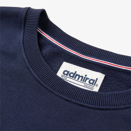 Kennedy Admiral Graphic Sweatshirt - Navy