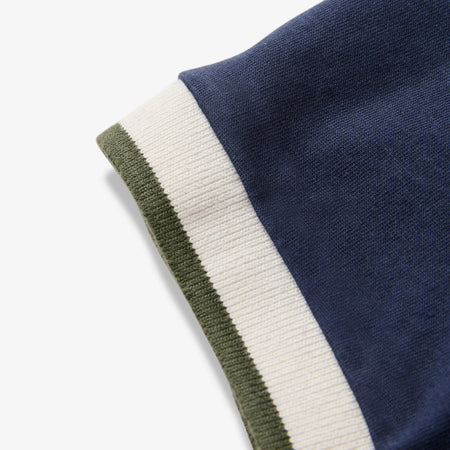 Neal Ringer T-Shirt - Navy
