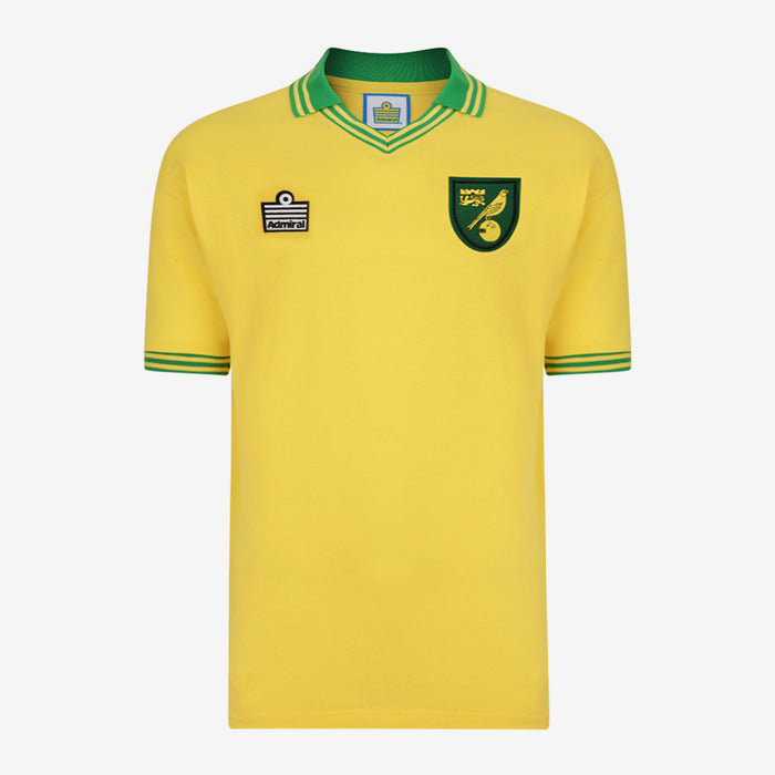 Norwich City 1976-81 Retro Home Shirt - Admiral Sports