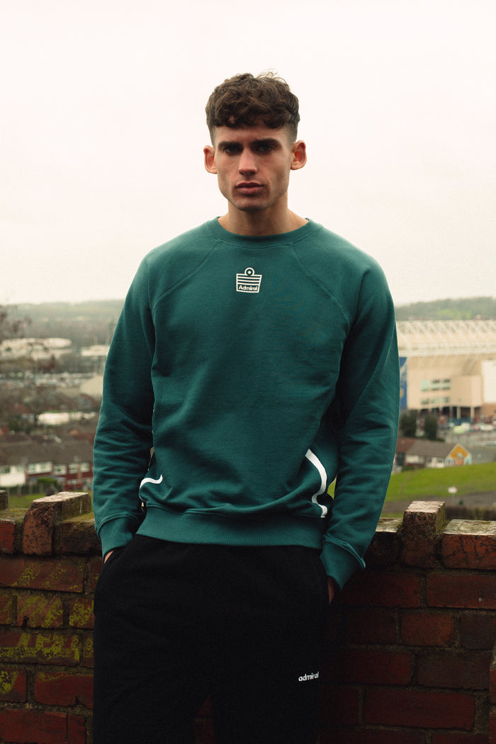 Panel Sweatshirt - Green