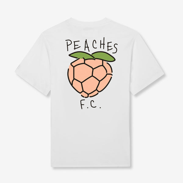 Peaches FC x Admiral Football Graphic T-Shirt - back