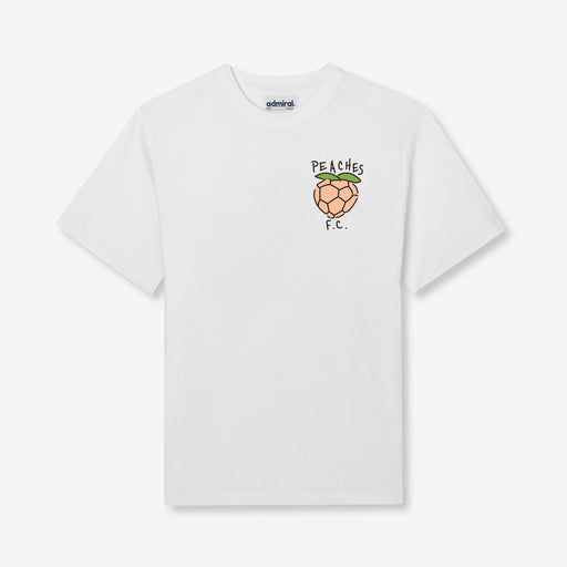 Peaches FC x Admiral Football Graphic T-Shirt - back