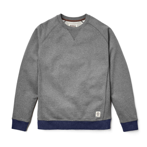 Rowley Raglan Sweatshirt - Condor Grey Marl / Grackle Blue Marl