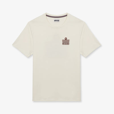 Admiral Ensign T-Shirt - Off-White/Brown