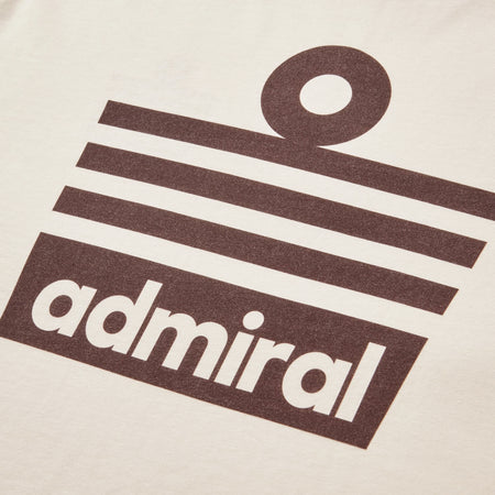 Admiral Ensign T-Shirt - Off-White/Brown