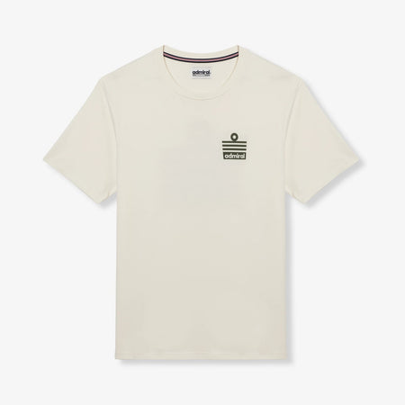 Admiral Ensign T-Shirt - Off-White/Green