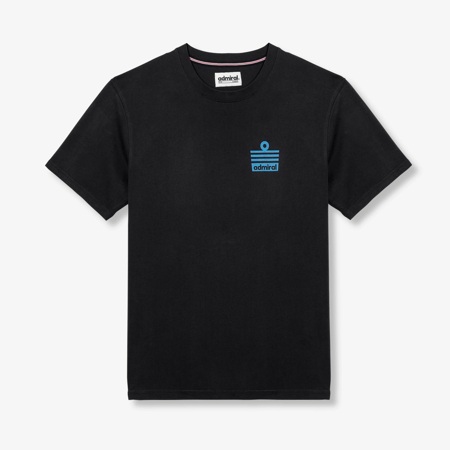 Admiral Ensign T-Shirt - Black/Blue - Admiral Sports