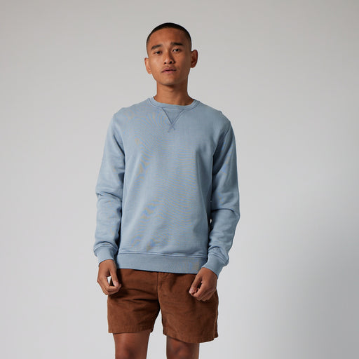 Shearsby Sweatshirt - Coman Blue Wash