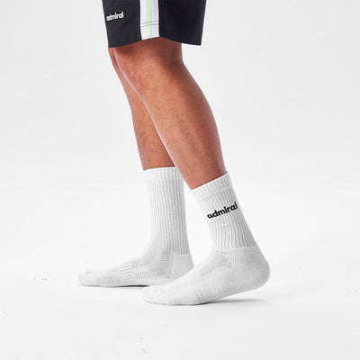 Admiral Sports Socks 3-Pack - White