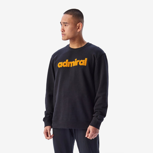 Stamford Chenille Sweatshirt - Black