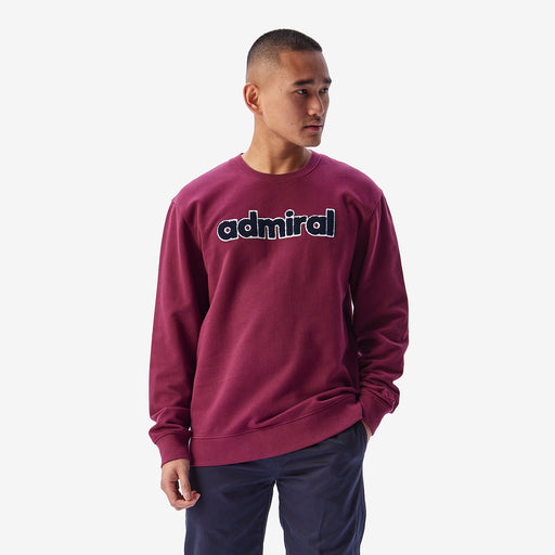 Stamford Chenille Sweatshirt - Burgundy