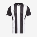 Striped SS Football Shirt - Black/White