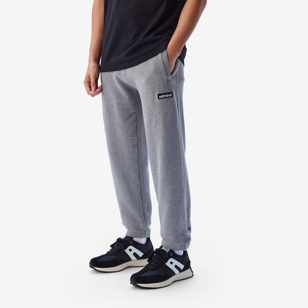 Hayden Embroidered Sweatpants - Grey Marl