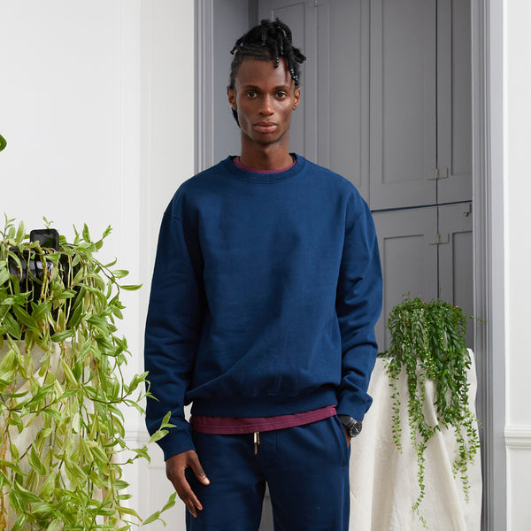 Admiral Lawton Sweatshirt - Men's Sportswear Jumper - Midnight Navy