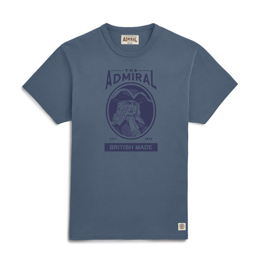 The Admiral T-Shirt - Flycatcher Blue