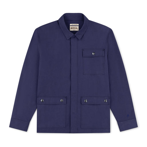 Westcote Overshirt - Whio Navy - Made in England