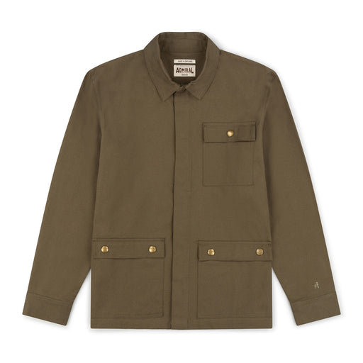 Westcote Overshirt - Hone Green - Made in England