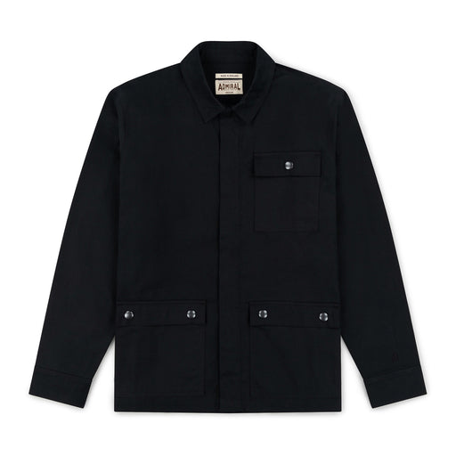 Westcote Overshirt - Mata Black - Made in England