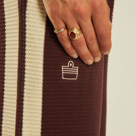 Almost Home x Admiral Knit Bottoms - Coventry Brown
