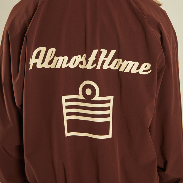 Almost Home x Admiral Original Zip Track Jacket - Coventry Brown