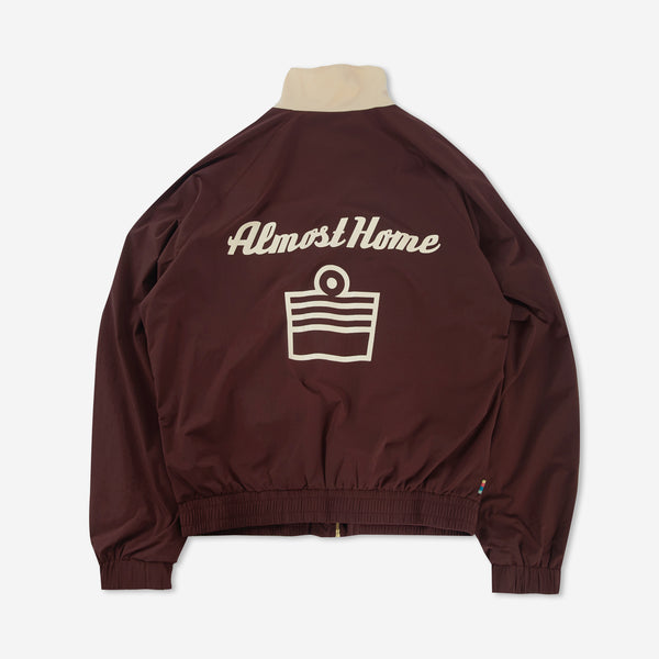 Almost Home x Admiral Original Zip Track Jacket - Coventry Brown