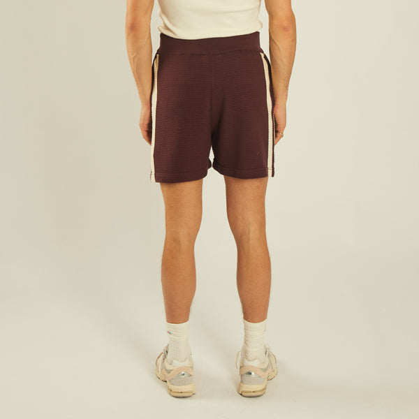 Almost Home x Admiral Knit Shorts - Coventry Brown