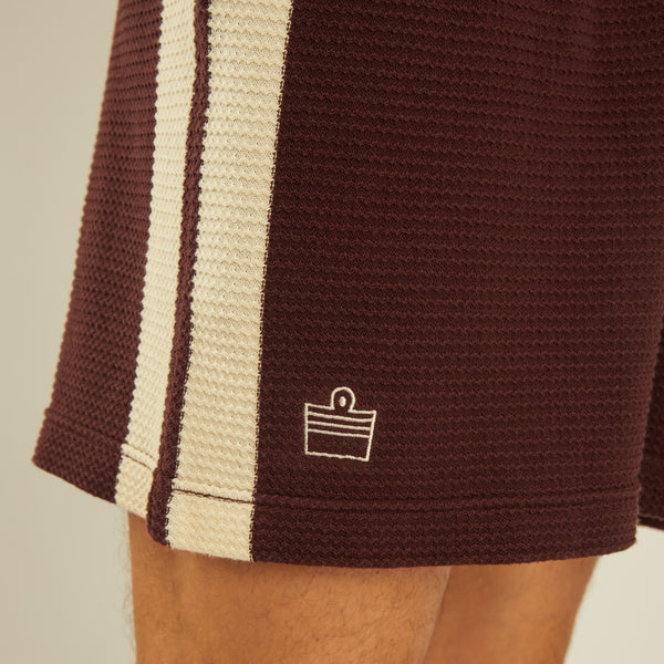 Almost Home x Admiral Knit Shorts - Coventry Brown