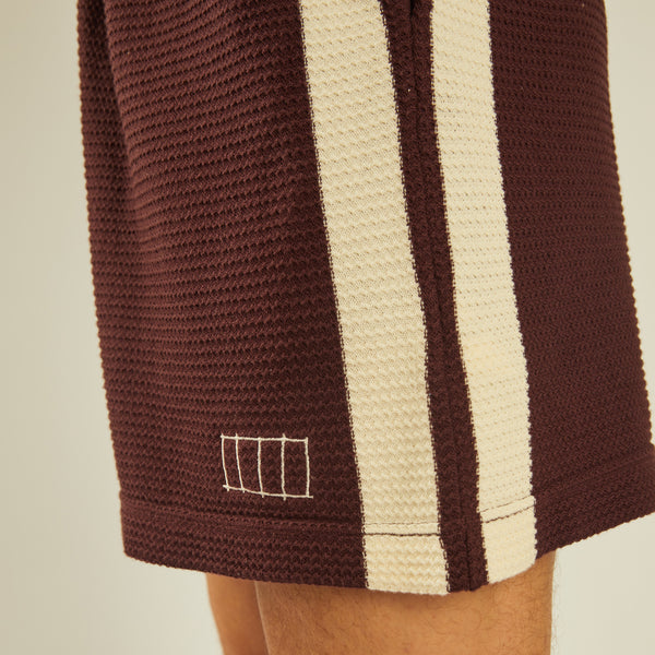 Almost Home x Admiral Knit Shorts - Coventry Brown