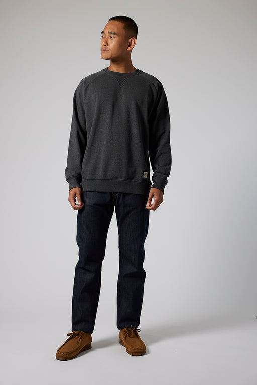 Rowley Raglan Sweatshirt - Audubon Charcoal Marl