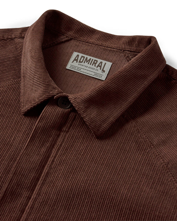 Newark Cord Overshirt - Rhynchos Biscuit