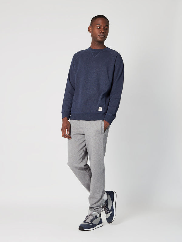 Rowley Raglan Sweatshirt - Grackle Blue Marl