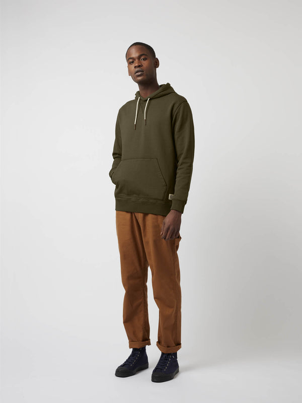 Braunstone Hoodie | Alder Green | Admiral Sporting Goods - Model