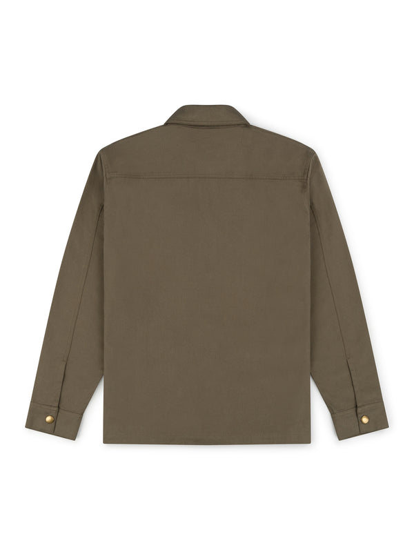 Dane Overshirt - Thones Olive - Made in England