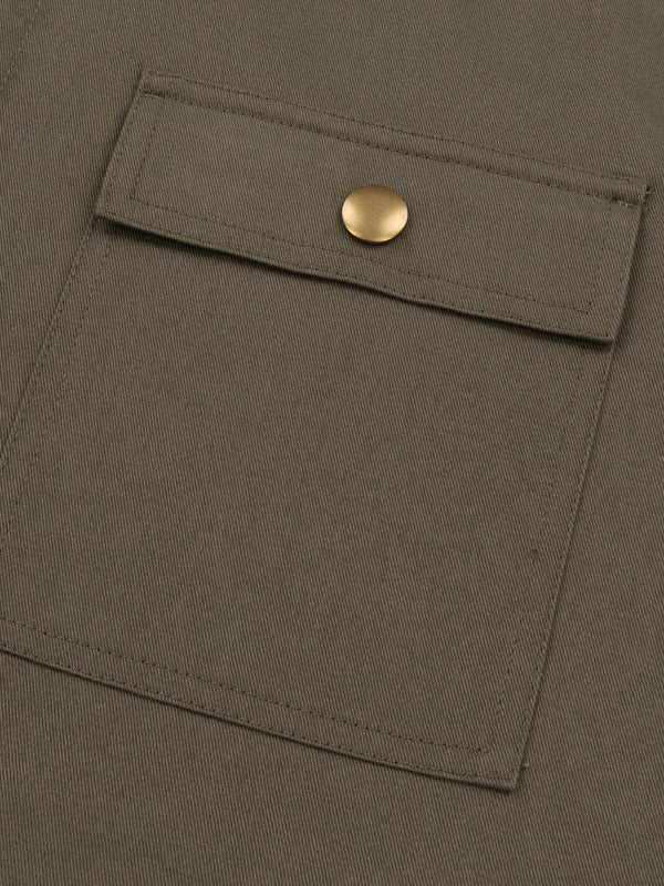 Dane Overshirt - Thones Olive - Made in England