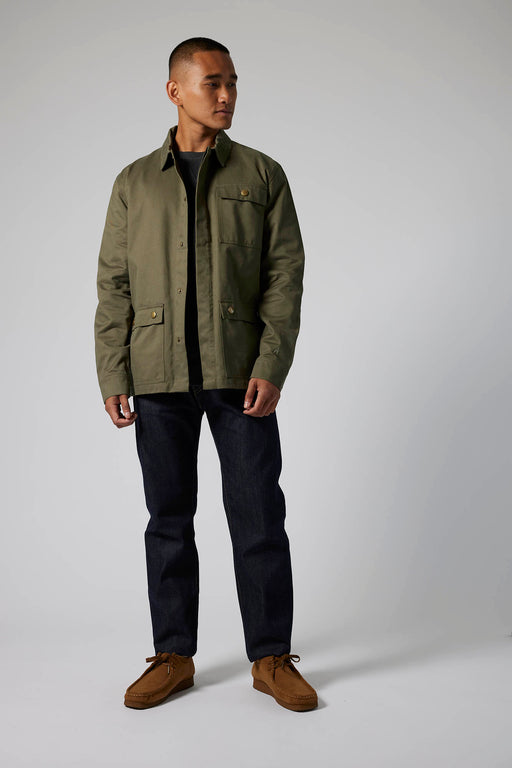 Westcote Overshirt - Hone Green - Made in England