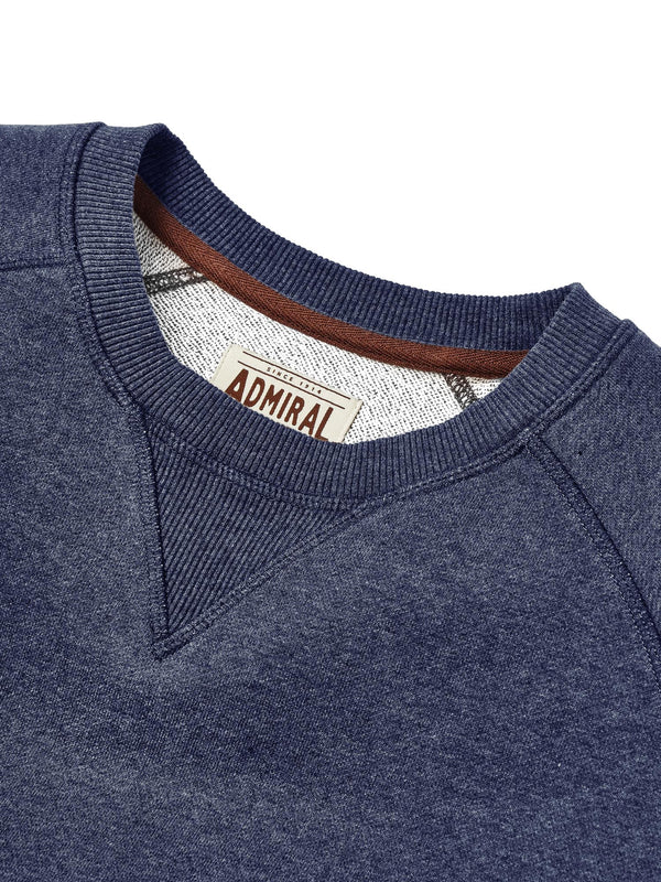 Rowley Raglan Sweatshirt - Grackle Blue Marl