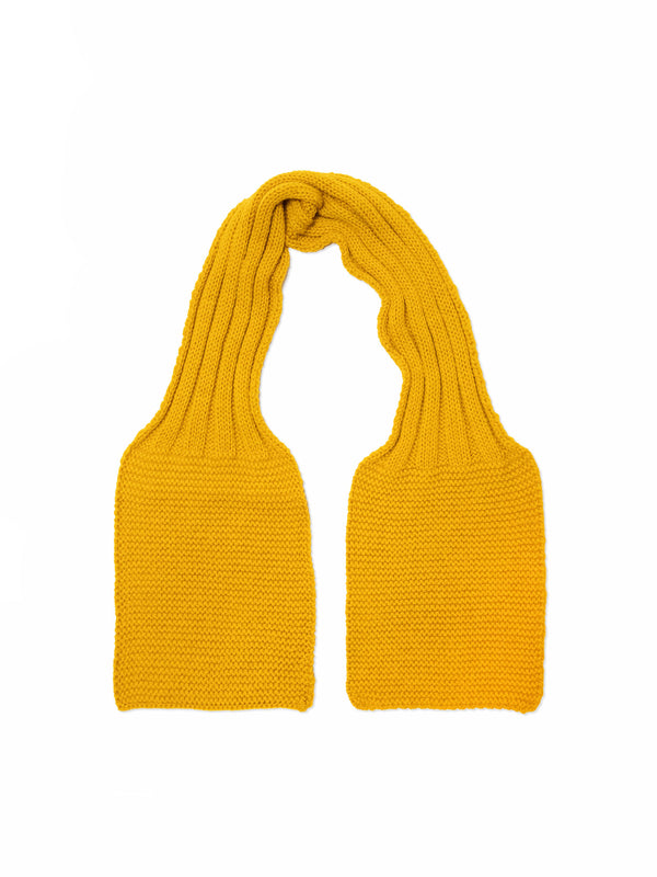 Snibston Scarf - Mustard Yellow - Made in England