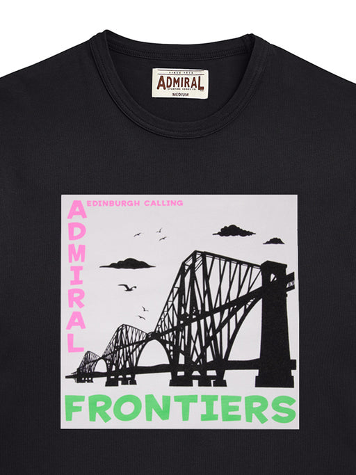 Admiral x Frontiers Edinburgh LS T-shirt - Kite Black