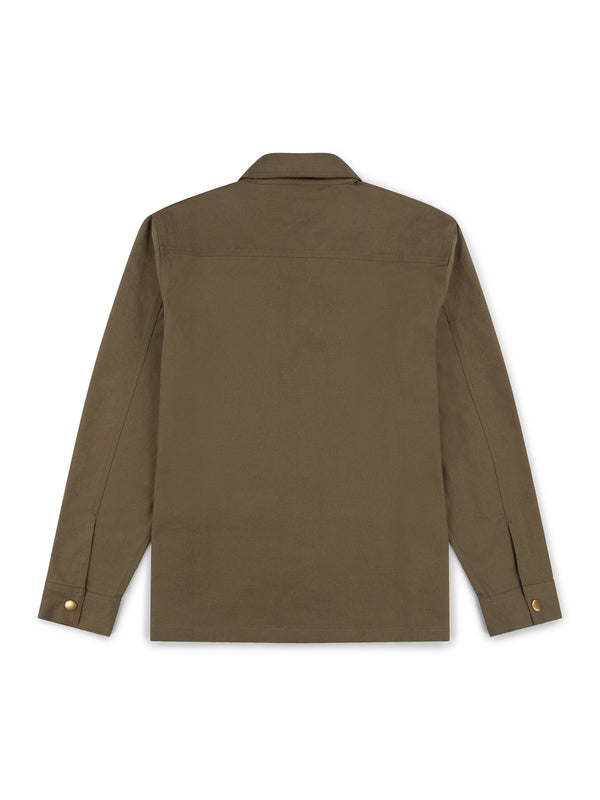 Westcote Overshirt - Hone Green - Made in England